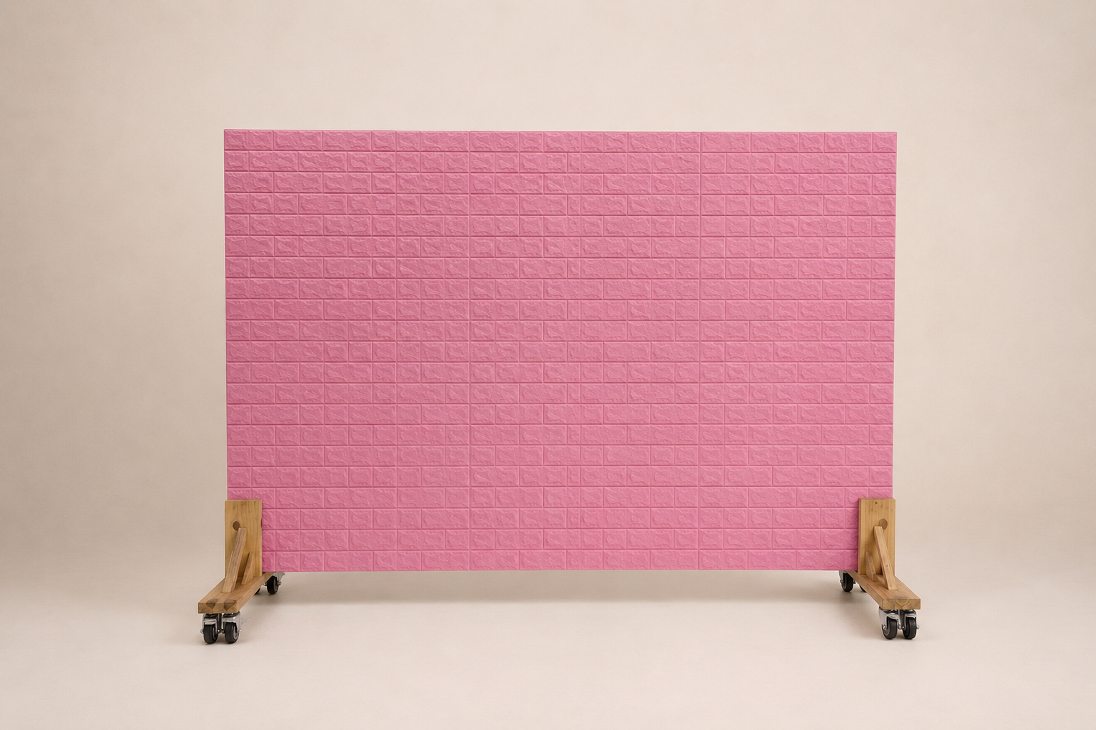 Panel doble cara para sets, cara rosada